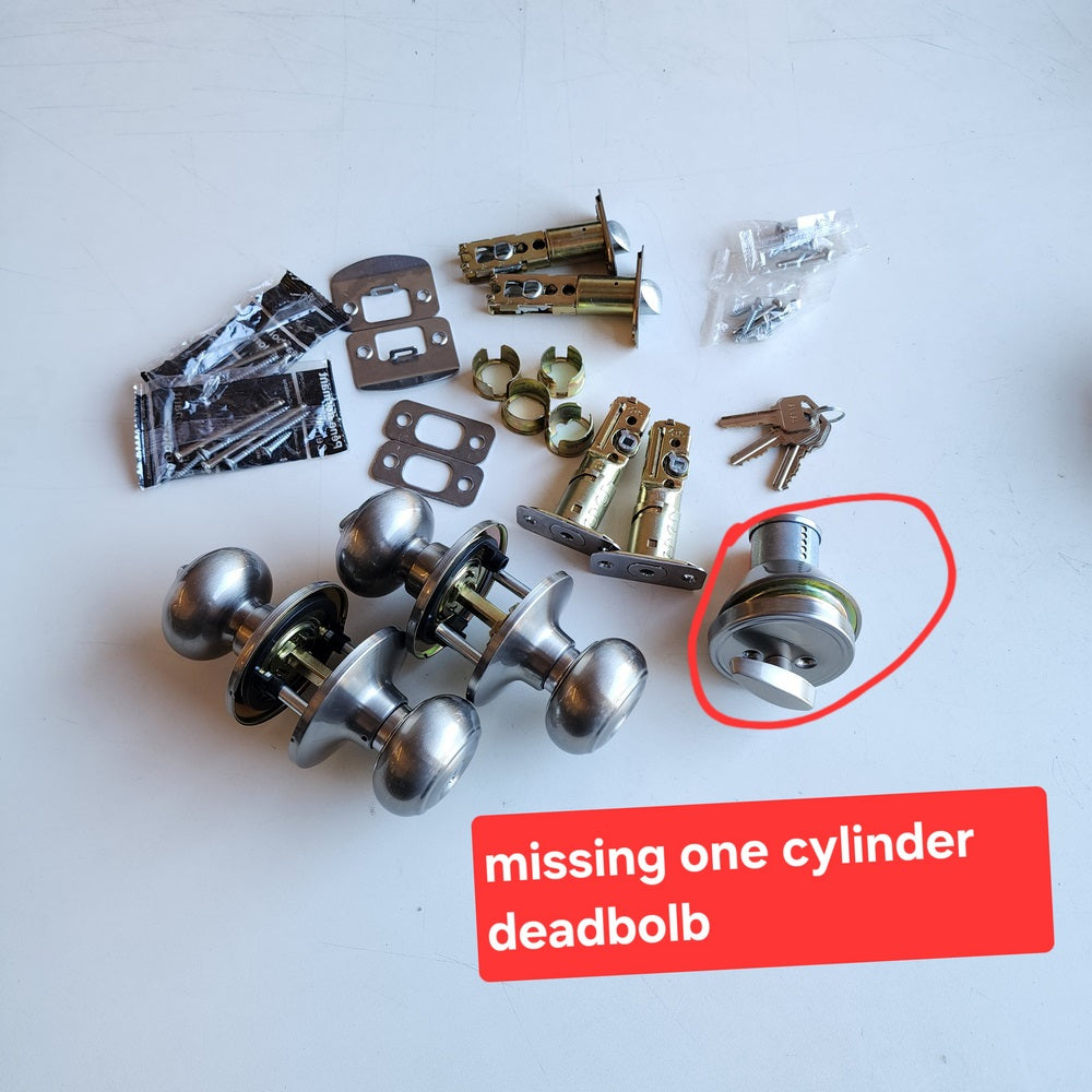 Hartford Satin Nickel Single Cylinder Keyed Entry Project Pack (32BGX2D1BD) Hartford Satin Nickel Single Cylinder Keyed Entry Project Pack (32BGX2D1BD)